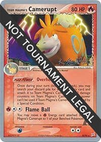 Team Magma's Camerupt - 2004 (Tsuguyoshi Yamato) - World Championship Decks - Pokemon card