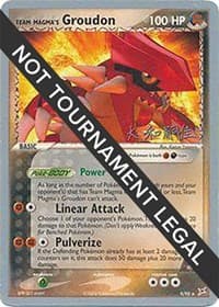 Team Magma's Groudon - 2004 (Tsuguyoshi Yamato) - World Championship Decks - Pokemon card