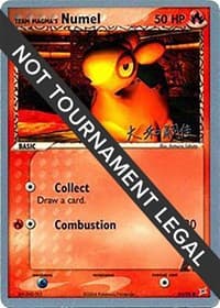 Team Magma's Numel - 2004 (Tsuguyoshi Yamato) - World Championship Decks - Pokemon card