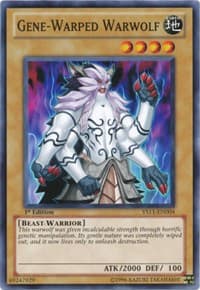 Gene-Warped Warwolf - Starter Deck: Dawn of the Xyz - YuGiOh card