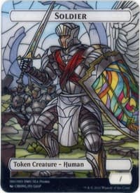 Soldier Token [SEA Exclusive] - Dominaria United - Magic: The Gathering card