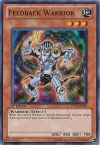 Feedback Warrior - Starter Deck: Dawn of the Xyz - YuGiOh card