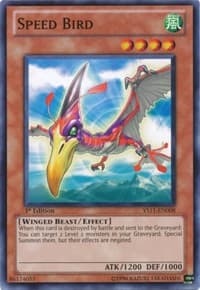 Speed Bird - Starter Deck: Dawn of the Xyz - YuGiOh card