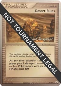 Desert Ruins - 2005 (Michael Gonzalez) - World Championship Decks - Pokemon card