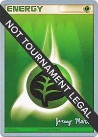 Grass Energy - 2005 (Jeremy Maron) - World Championship Decks - Pokemon card
