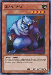 Giant Rat - Starter Deck: Dawn of the Xyz - YuGiOh card