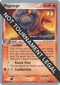 Magcargo - 2005 (Michael Gonzalez) - World Championship Decks - Pokemon card