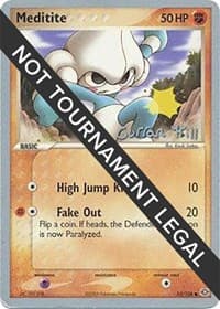 Meditite - 2005 (Curran Hill) - World Championship Decks - Pokemon card