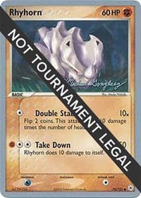 Rhyhorn - 2005 (Michael Gonzalez) - World Championship Decks - Pokemon card