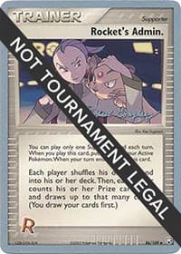 Rocket's Admin. - 2005 (Michael Gonzalez) - World Championship Decks - Pokemon card