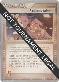 Rocket's Admin. - 2005 (Jeremy Moran) - World Championship Decks - Pokemon card