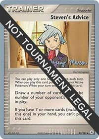Steven's Advice - 2005 (Jeremy Maron) - World Championship Decks - Pokemon card