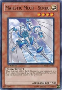 Majestic Mech - Senku - Starter Deck: Dawn of the Xyz - YuGiOh card