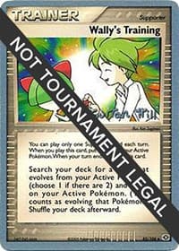 Wally's Training - 2005 (Curran Hill) - World Championship Decks - Pokemon card