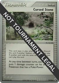 Cursed Stone - 2006 (Jason Klaczynski) - World Championship Decks - Pokemon card