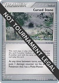 Cursed Stone - 2006 (Miska Saari) - World Championship Decks - Pokemon card