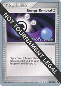 Energy Removal 2 - 2006 (Miska Saari) - World Championship Decks - Pokemon card