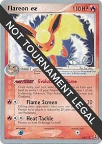 Flareon ex - 2006 (Jimmy Ballard) - World Championship Decks - Pokemon card