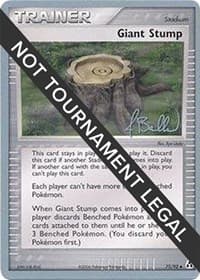 Giant Stump - 2006 (Jimmy Ballard) - World Championship Decks - Pokemon card