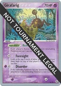 Girafarig - 2006 (Jason Klaczynski) - World Championship Decks - Pokemon card