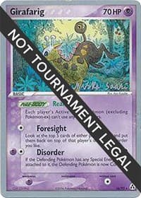 Girafarig - 2006 (Miska Saari) - World Championship Decks - Pokemon card