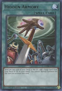 Hidden Armory - Amazing Defenders - YuGiOh card