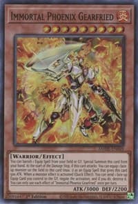 Immortal Phoenix Gearfried - Amazing Defenders - YuGiOh card