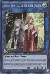 Isolde, Two Tales of the Noble Knights - Amazing Defenders - YuGiOh card