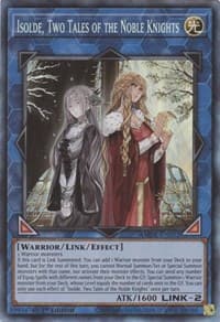 Isolde, Two Tales of the Noble Knights (CR) - Amazing Defenders - YuGiOh card