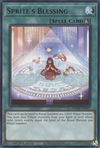 Sprite's Blessing - Amazing Defenders - YuGiOh card