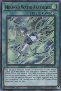 Mikanko Water Arabesque - Amazing Defenders - YuGiOh card