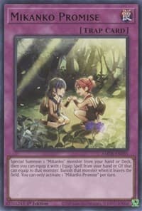 Mikanko Promise - Amazing Defenders - YuGiOh card