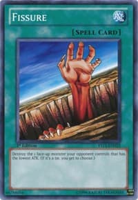 Fissure - Starter Deck: Dawn of the Xyz - YuGiOh card