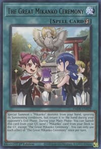 The Great Mikanko Ceremony - Amazing Defenders - YuGiOh card