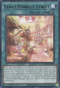 Stray Purrely Street - Amazing Defenders - YuGiOh card