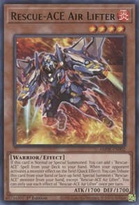 Rescue-ACE Air Lifter - Amazing Defenders - YuGiOh card