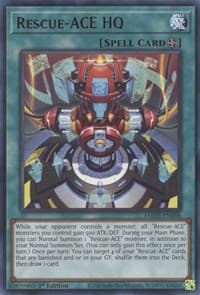 Rescue-ACE HQ - Amazing Defenders - YuGiOh card