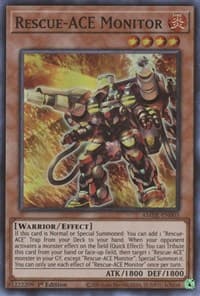 Rescue-ACE Monitor - Amazing Defenders - YuGiOh card