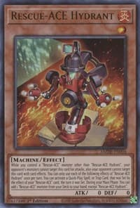 Rescue-ACE Hydrant - Amazing Defenders - YuGiOh card