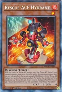 Rescue-ACE Hydrant (CR) - Amazing Defenders - YuGiOh card