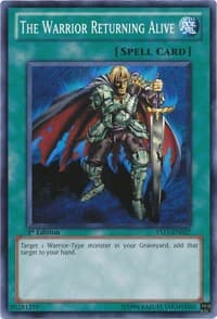 The Warrior Returning Alive - Starter Deck: Dawn of the Xyz - YuGiOh card