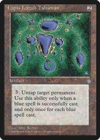 Lapis Lazuli Talisman - Ice Age - Magic: The Gathering card