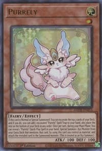 Purrely - Amazing Defenders - YuGiOh card