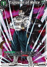 Explosion of Malice - Power Absorbed - Dragon Ball Super: Masters card