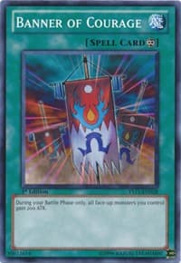 Banner of Courage - Starter Deck: Dawn of the Xyz - YuGiOh card