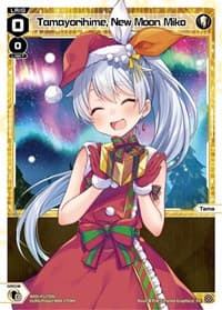 Tamayorihime, New Moon Miko (December 2022) - Promo Cards - WIXOSS card