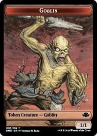 Goblin // Squirrel Double-Sided Token - Dominaria Remastered - Magic: The Gathering card