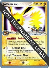 Jolteon ex - 2006 (Jimmy Ballard) - World Championship Decks - Pokemon card