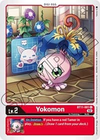 Yokomon - Dimensional Phase - Digimon Card Game card