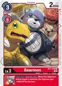 Bearmon - Dimensional Phase - Digimon Card Game card